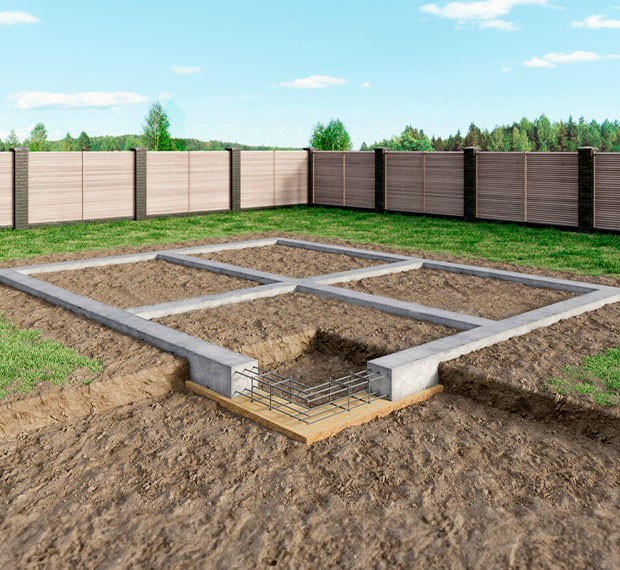 Ленточный фундамент под ключ в Суворове